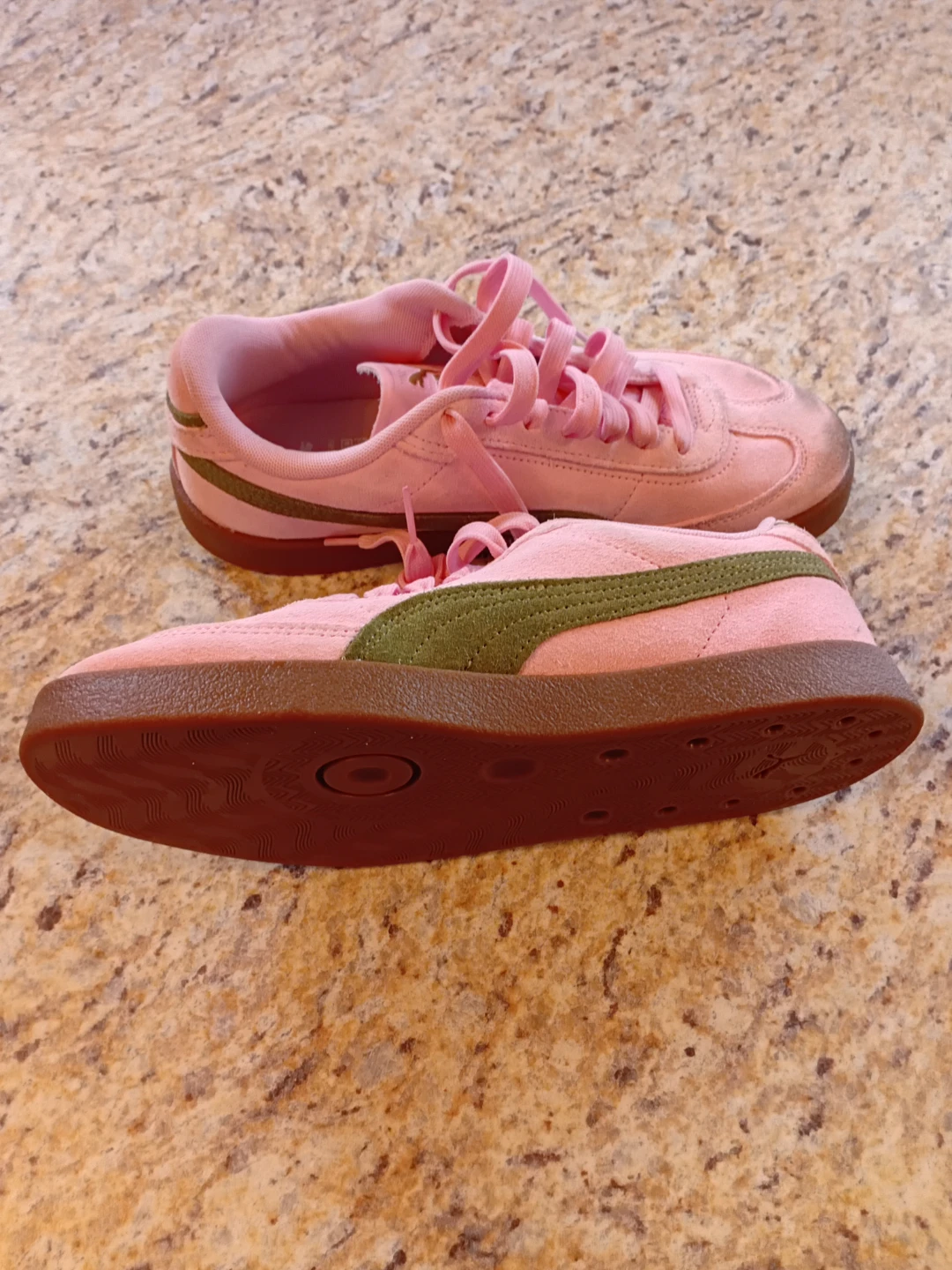 Puma Pink Suede Sneakers - photo 3
