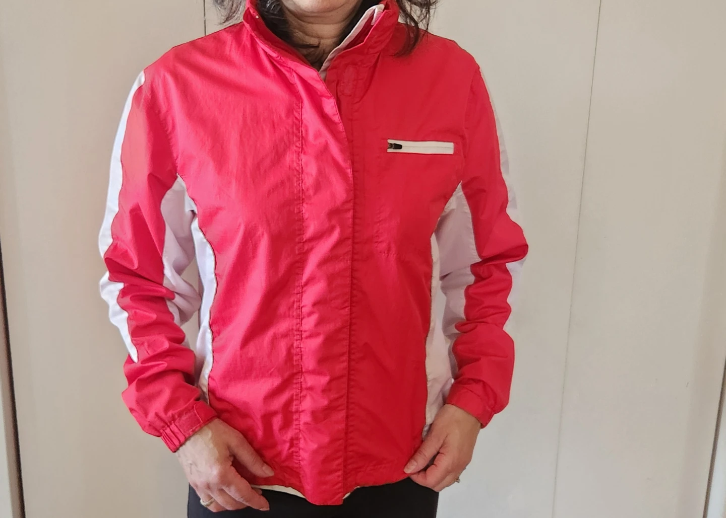 Crivit Red and White Lightweight Jacket - photo 4