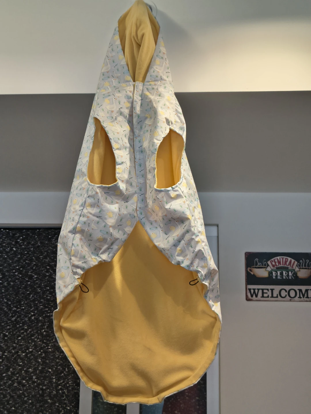 FuzzyYard Dog Raincoat Size 7