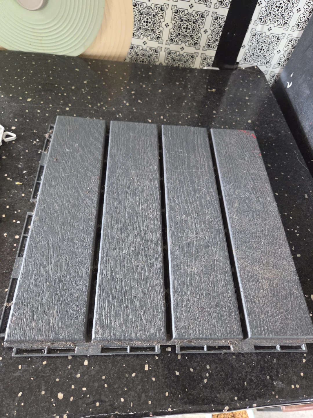 Interlocking deck tiles X 10