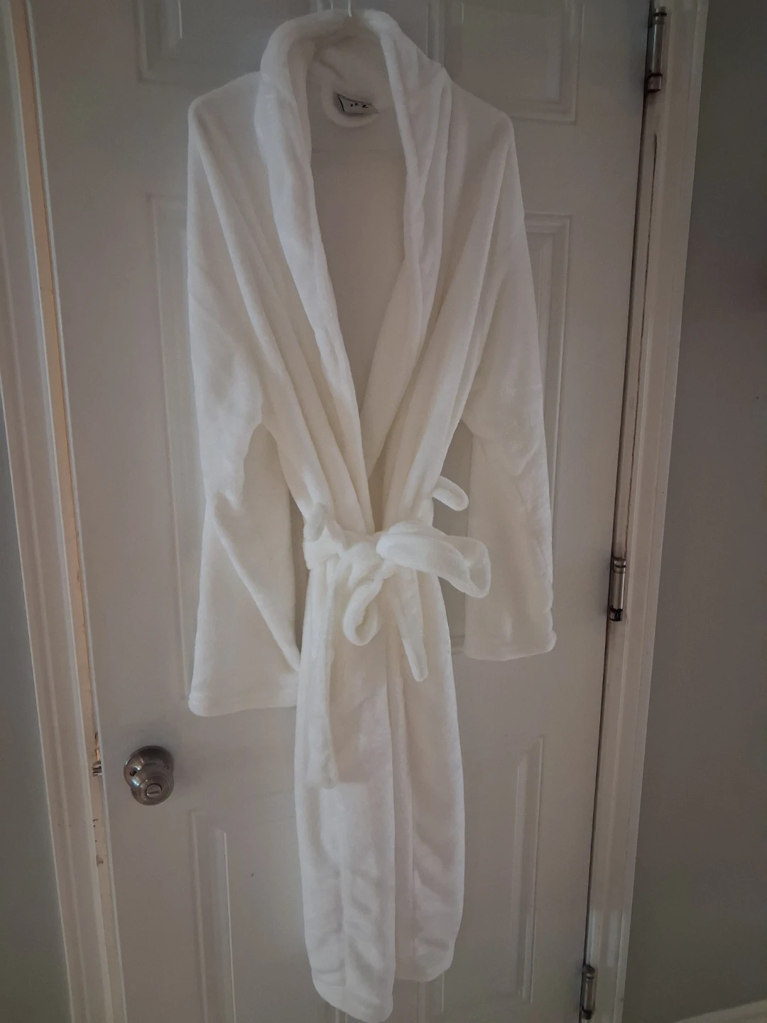 New White Soft Robe