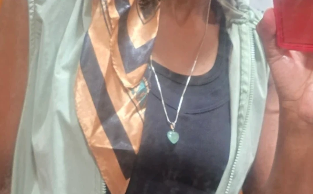 🥕Heart Shaped lucky stone Pendant Necklaces - photo 4