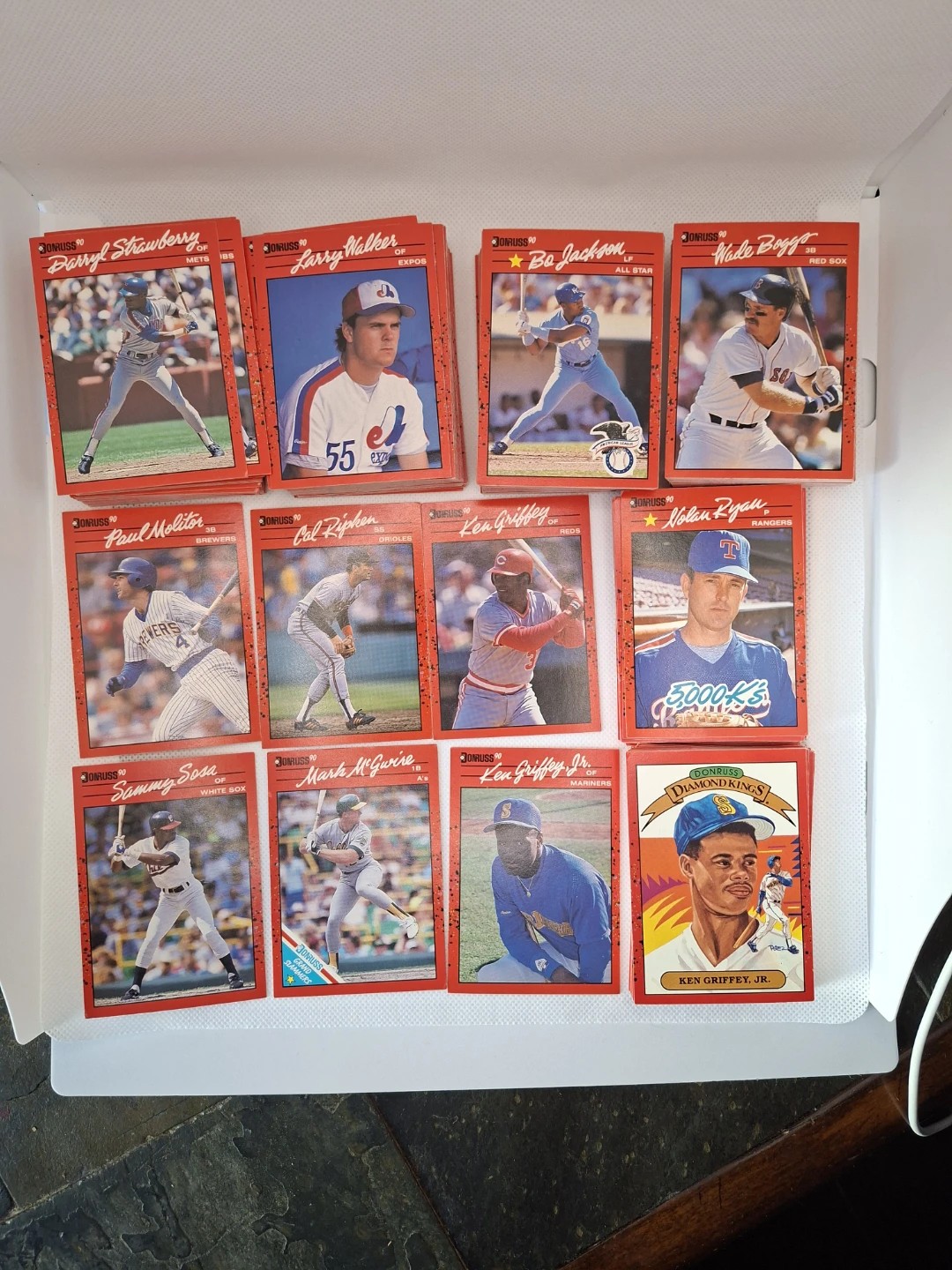 Donruss 1990 Baseball Card Collection