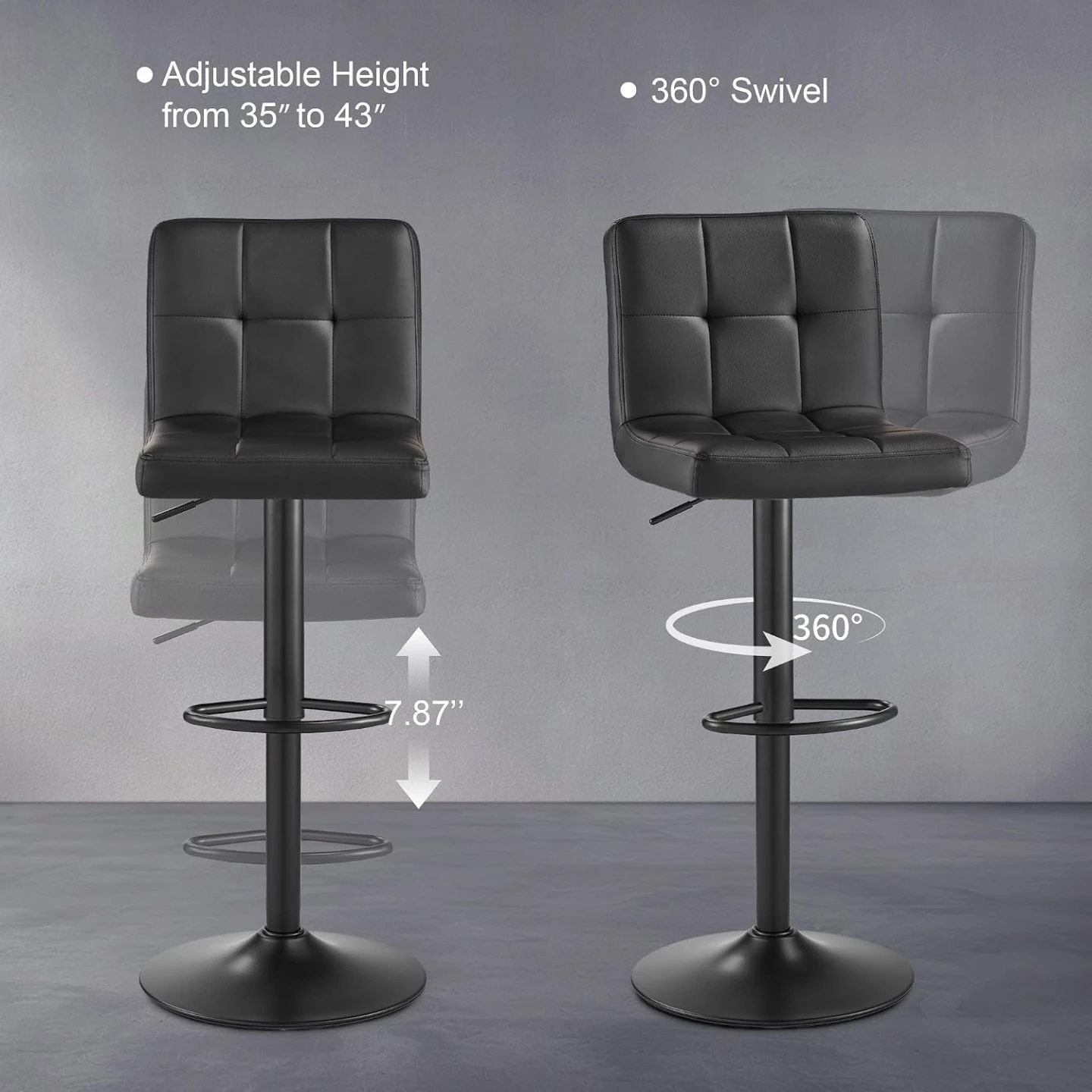 Bar Stools Set of 2 - photo 3