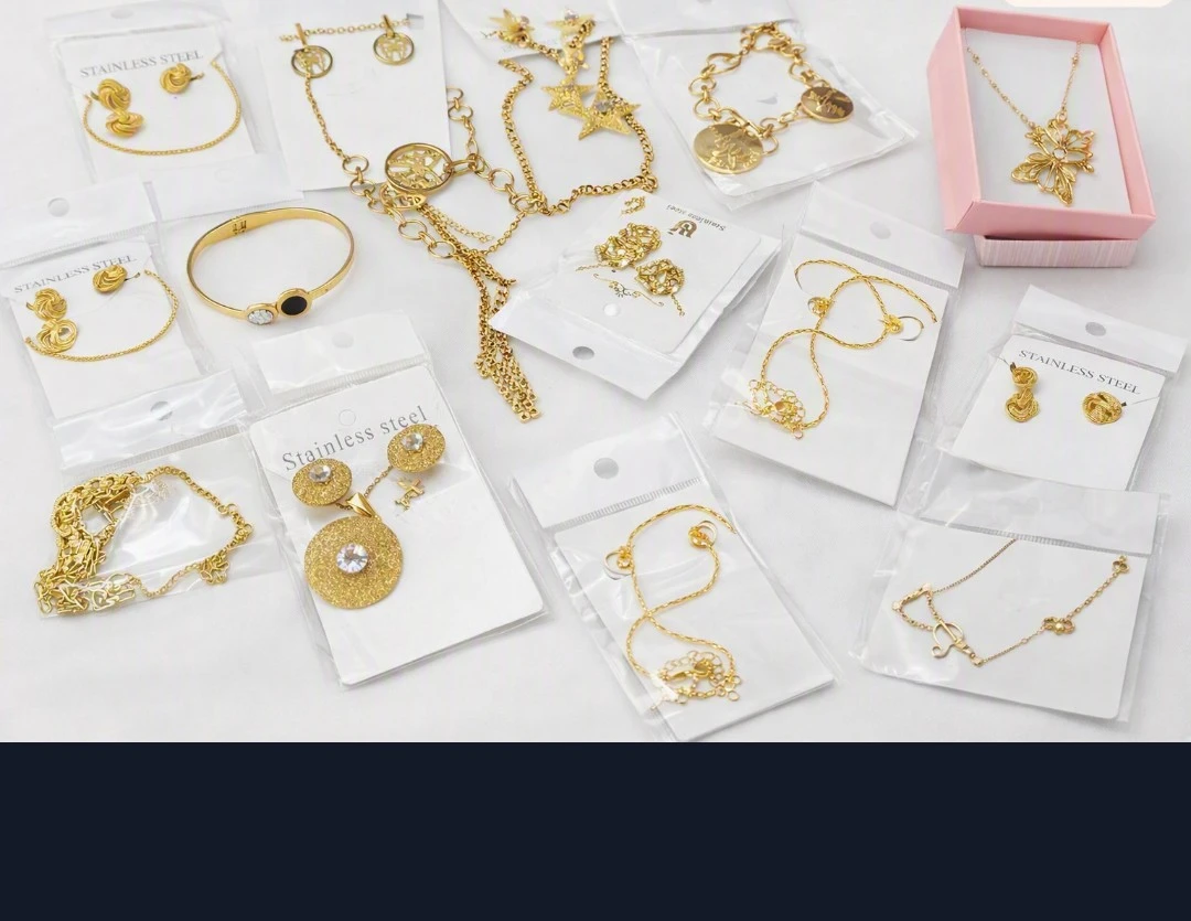 Gold-tone Jewellery Set