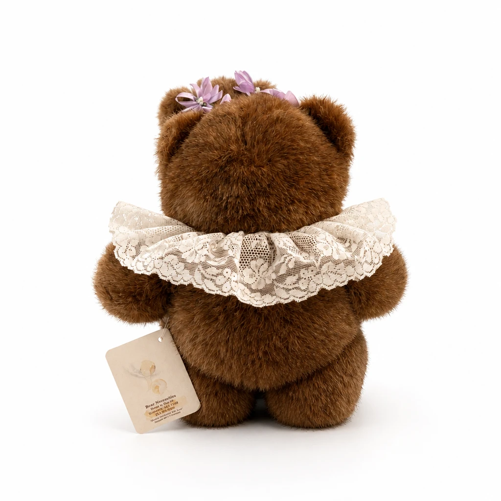 Bear Necessities 1991 Baby Cuddles Porcelain Bear Doll - photo 3