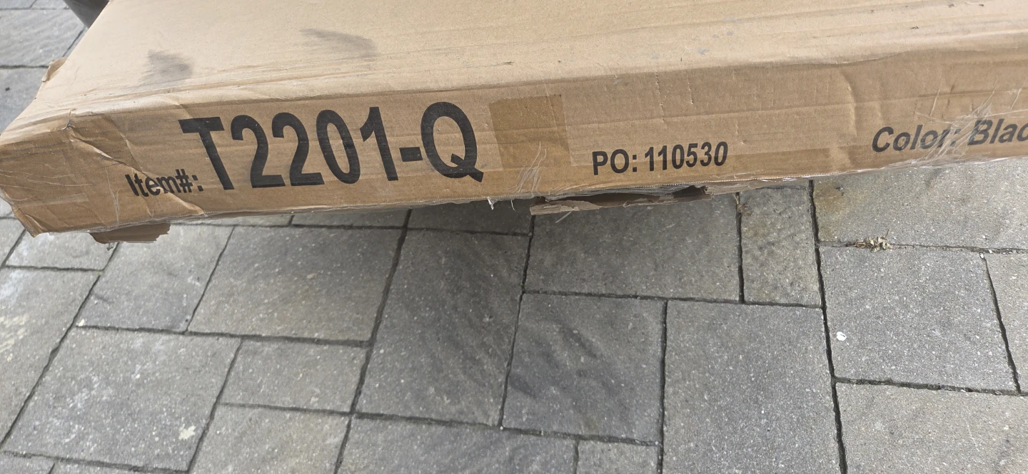 Brand new Queen Bed Frame T2201-Q Black - photo 4