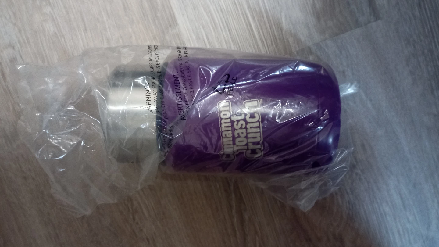 Cinnamon Toast Crunch Purple Tumbler
