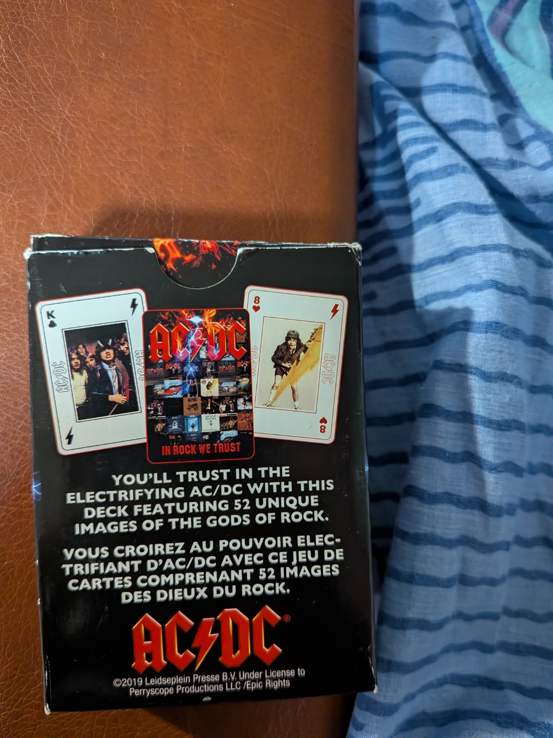 Ac/dc card game playing cards - photo 2