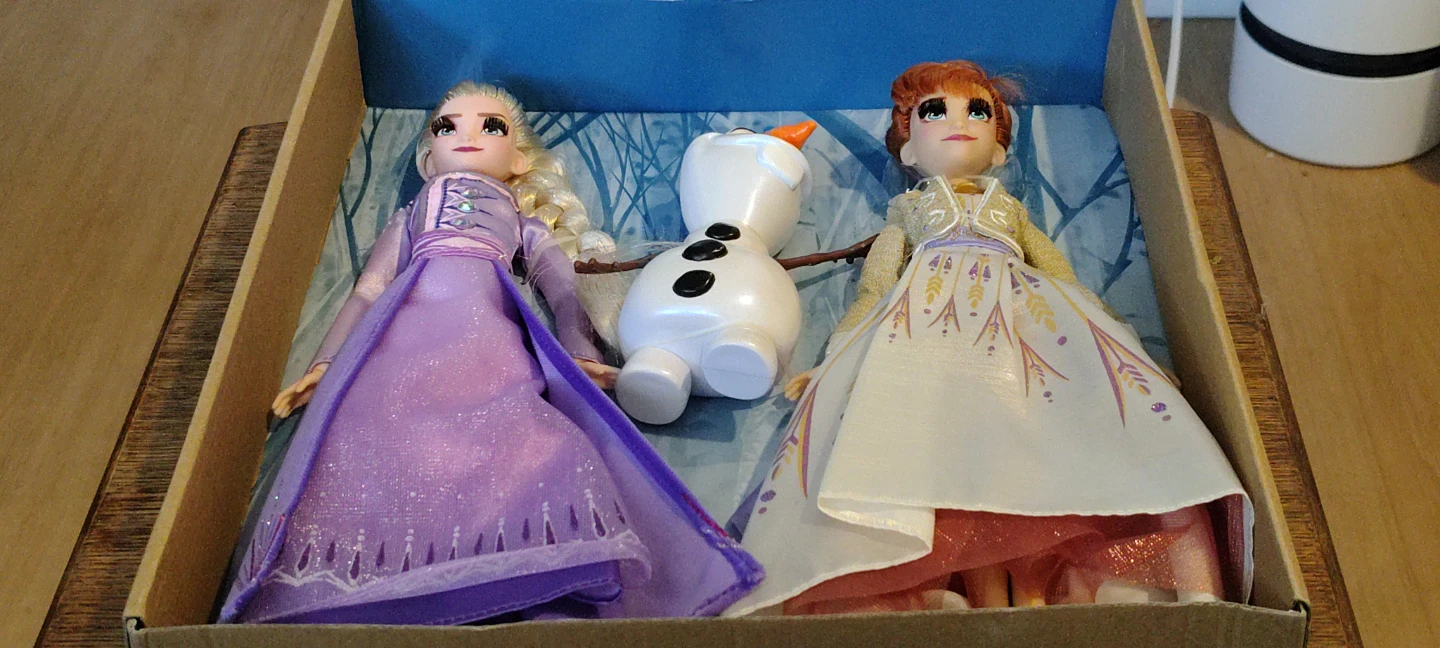 Disney Frozen II Elsa, Anna & Olaf Doll Set - photo 2