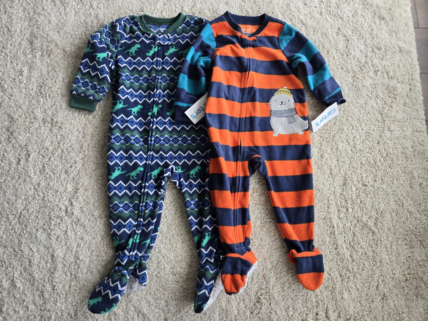 Carter's Baby Sleepers (2-Pack, 12 Months)