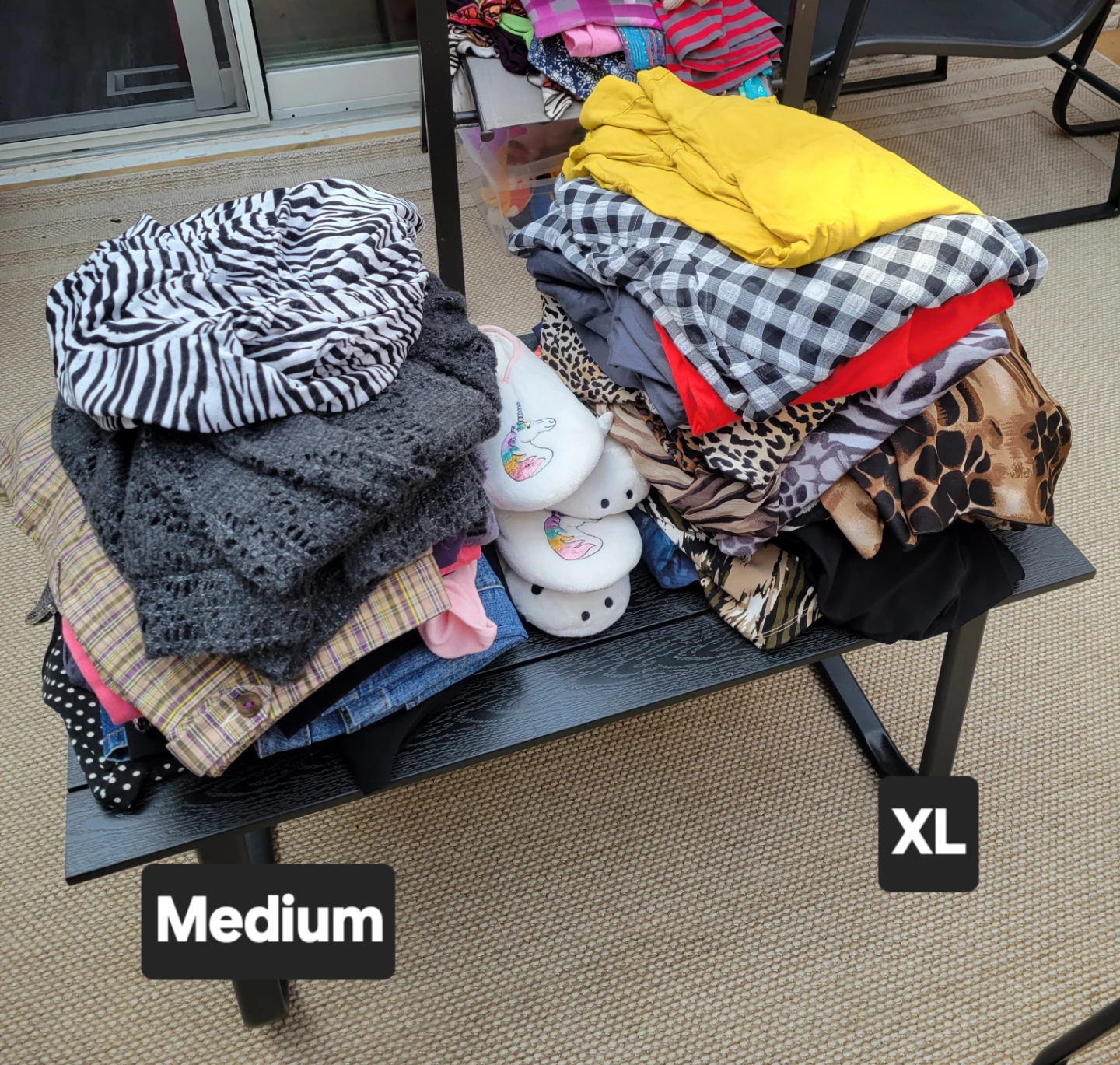 Ladies Clothing (M-2XL) 25 cents to $2 per item