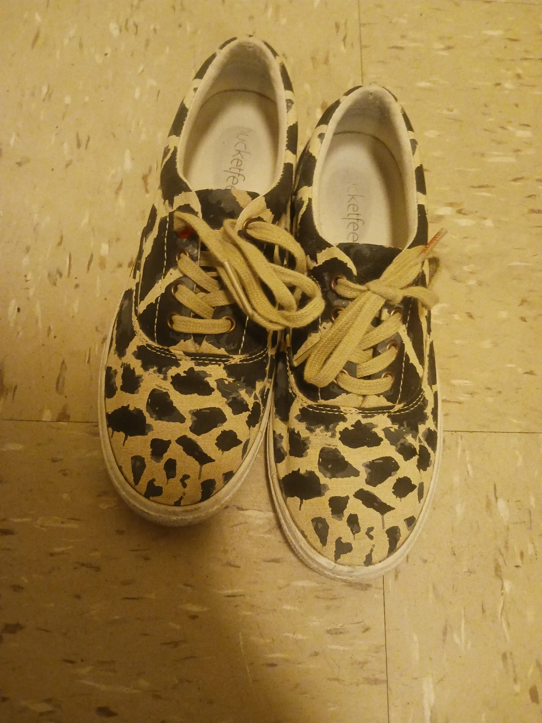 Bucketfeet Leopard Print Canvas Shoes - photo 2