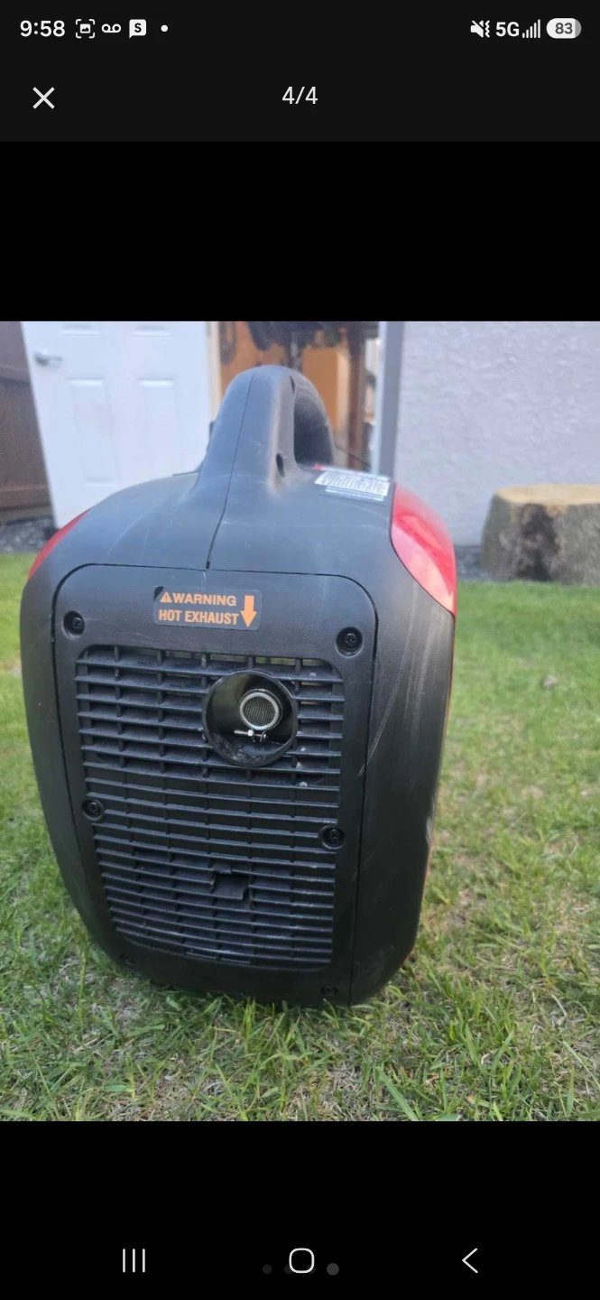 Gas and propane iPower Portable Generator 2000 Starting Watts - photo 3