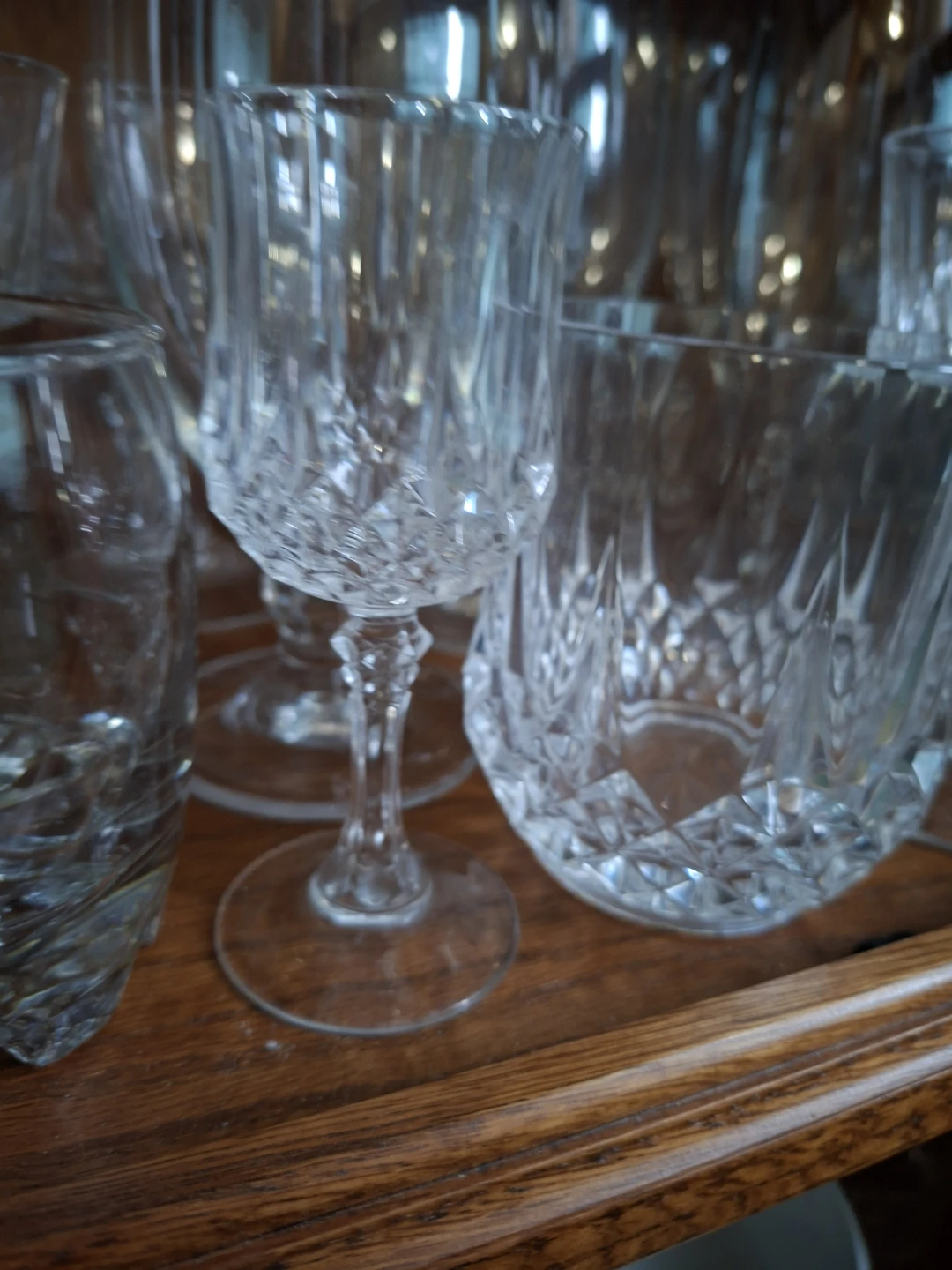 Cut Crystal Glassware Set - photo 5