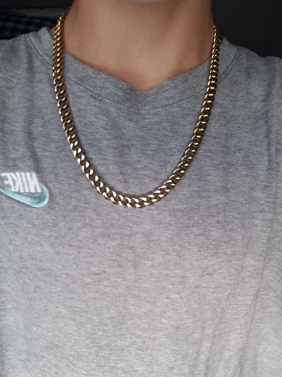 Fake Gold stainless steel Chain Necklace