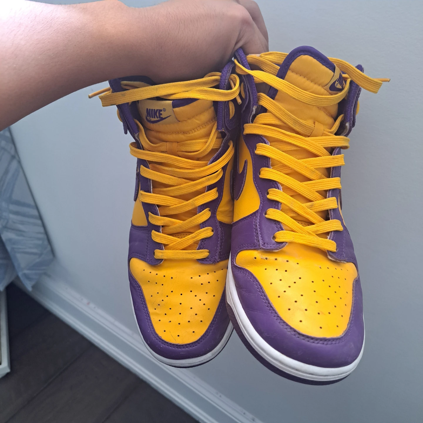 Nike Dunk High Lakers - photo 3