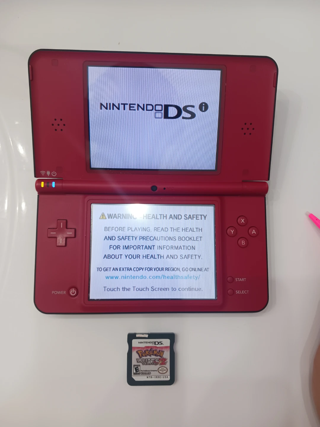 Nintendo DS Lite - Red Super Mario 25th Anniversary Edition - photo 2