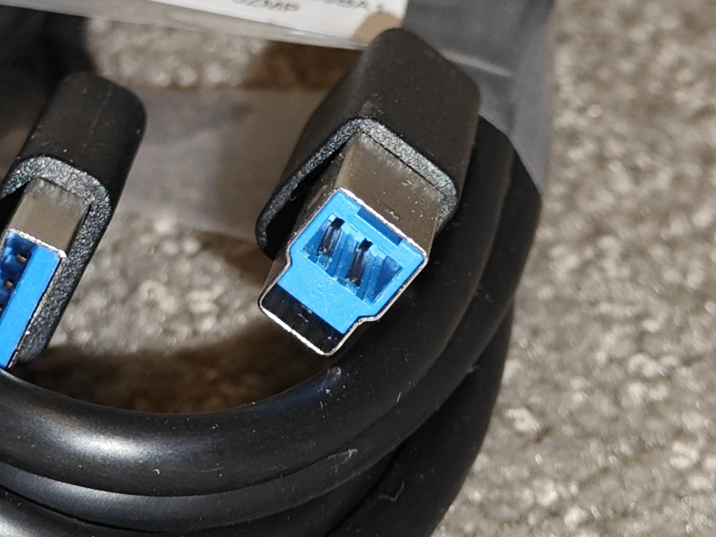 OEM Genuine Dell 6ft USB 3.0 SuperSpeed Cable (Type-A to Type-B) - photo 3
