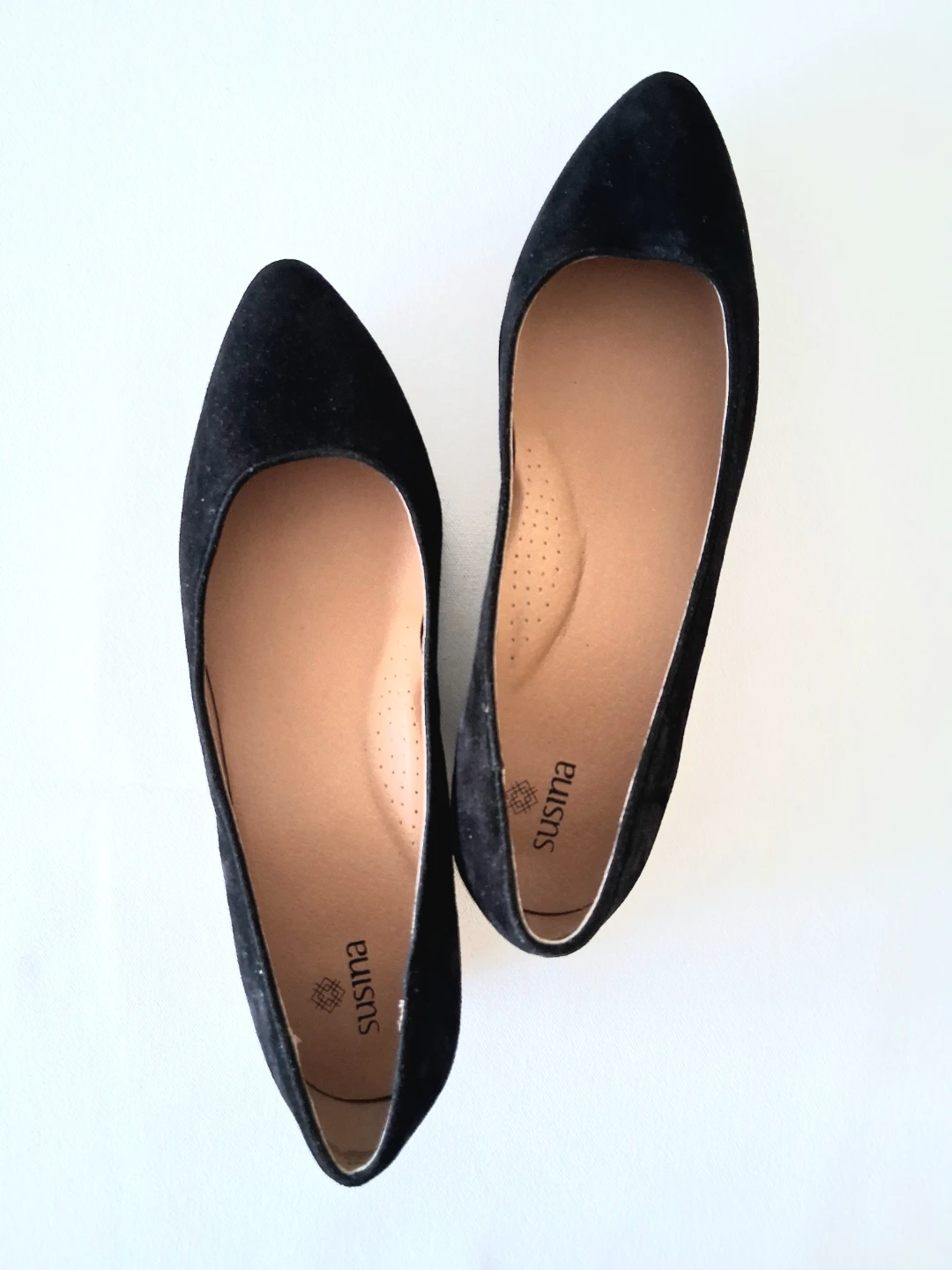 Genuine Leather Suede Wedges 🥿 Women Sz 8M - photo 3