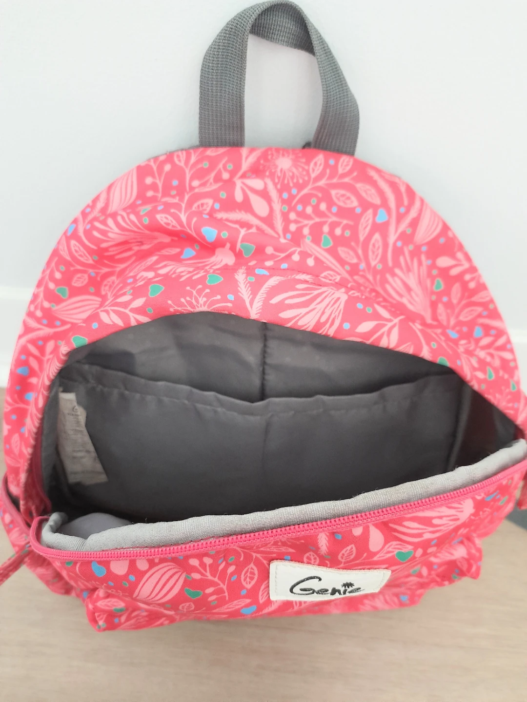 Genie Kids Backpack - Pink Floral Print - photo 2