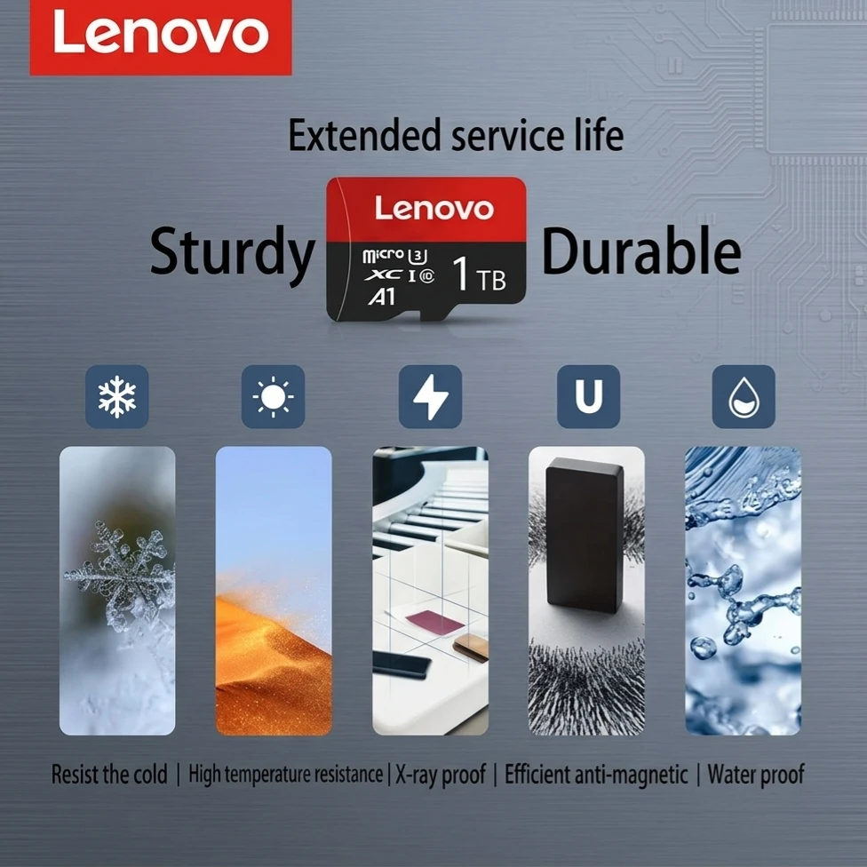Lenovo 1TB Micro SD Card & Adapter - photo 5