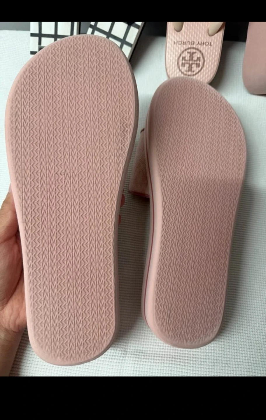 Michael Kors Pink MK Logo Platform Slides🍒W8 - photo 5