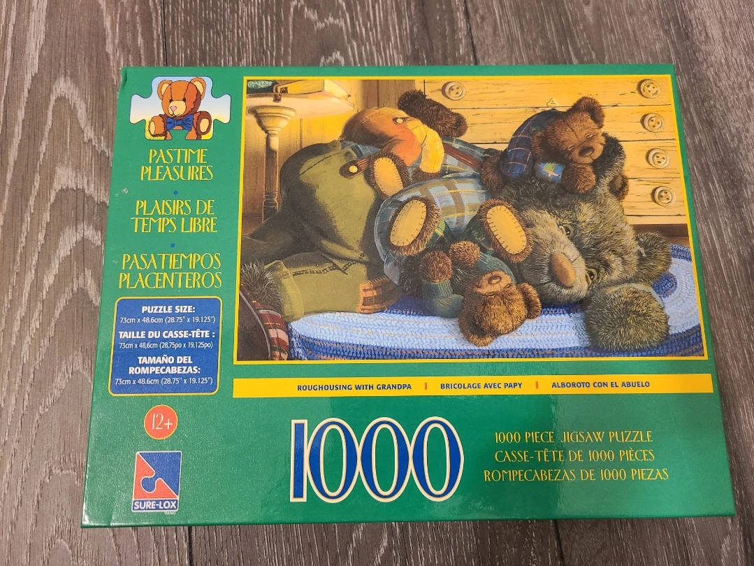 1000 Piece Jigsaw Puzzle - Teddy Bears