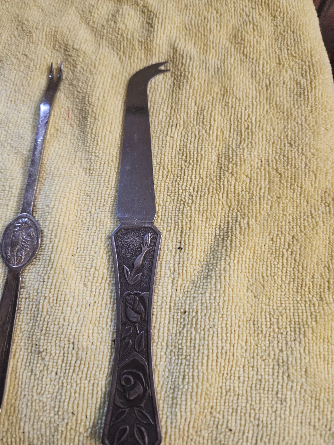 Vintage Seafood & Cheese Utensil Set - photo 3