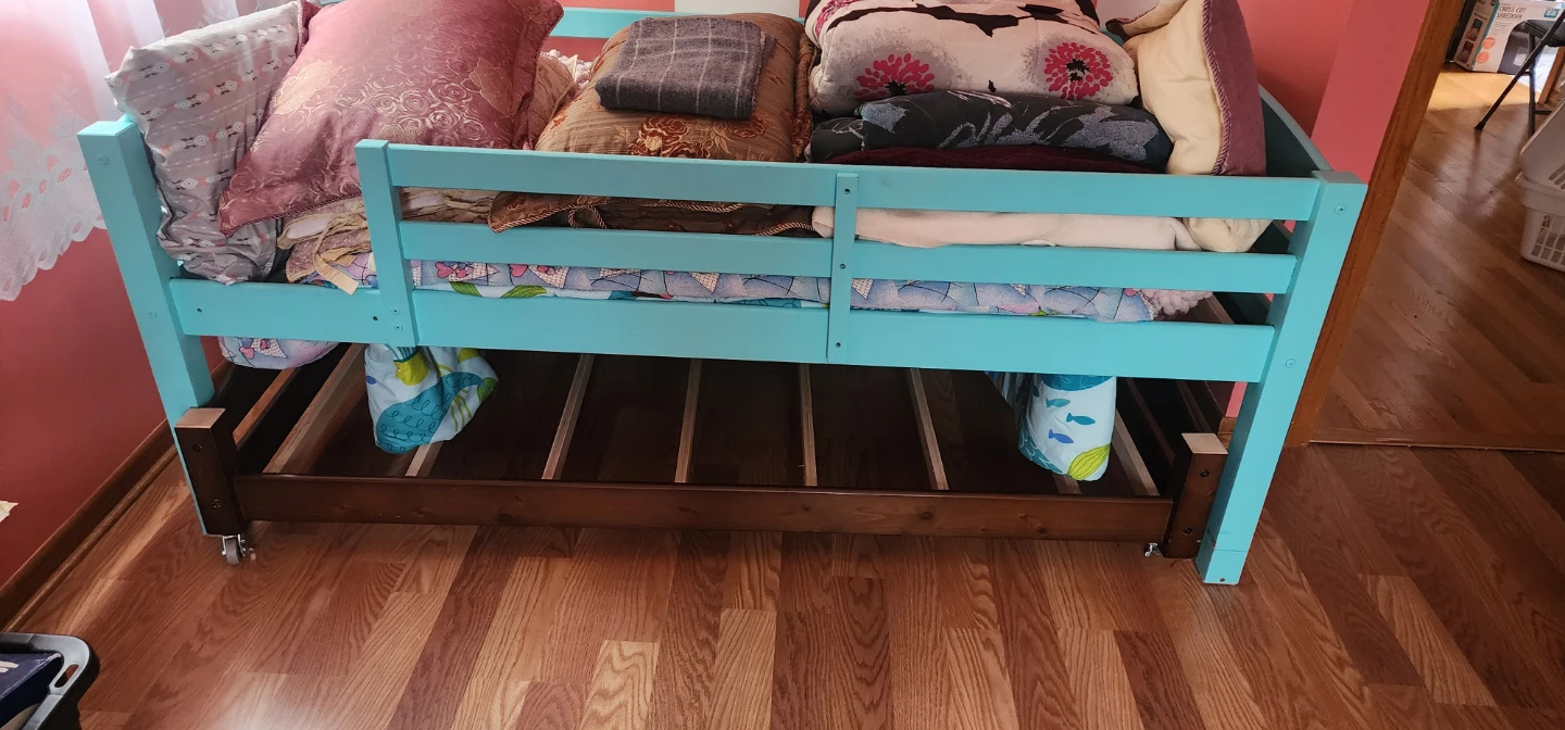 Turquoise Bedroom set  with Crystal Knobs - photo 2