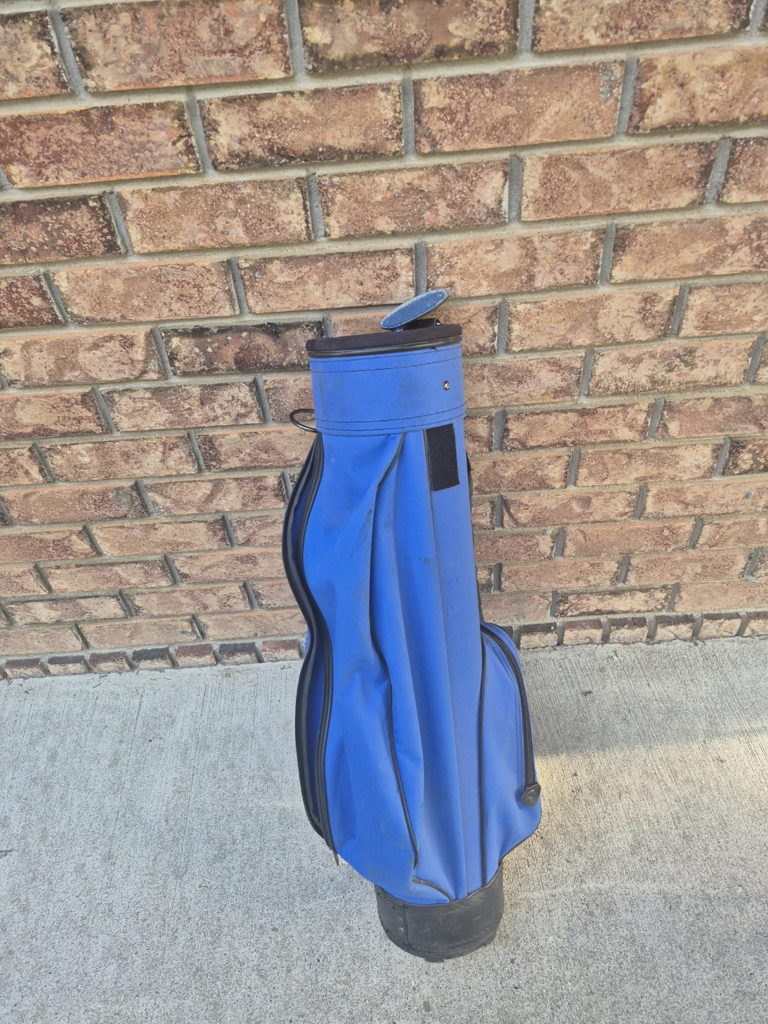 Child's Blue Golf Bag With Putter - photo 2