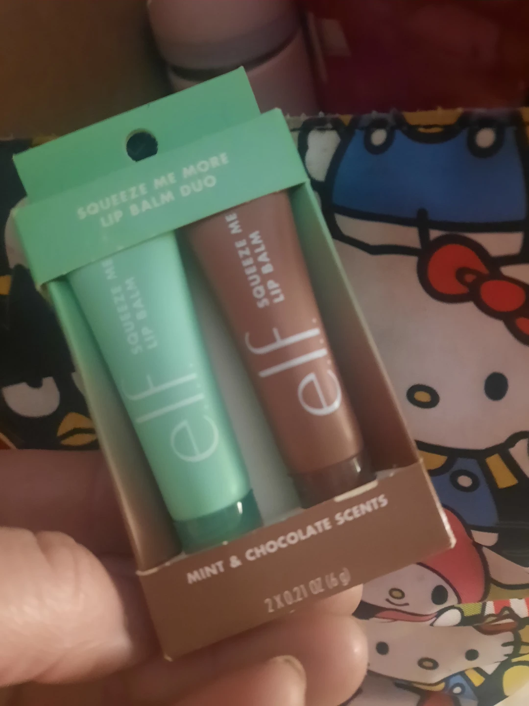 e.l.f. Squeeze Me More Lip Balm Duo - Mint & Chocolate