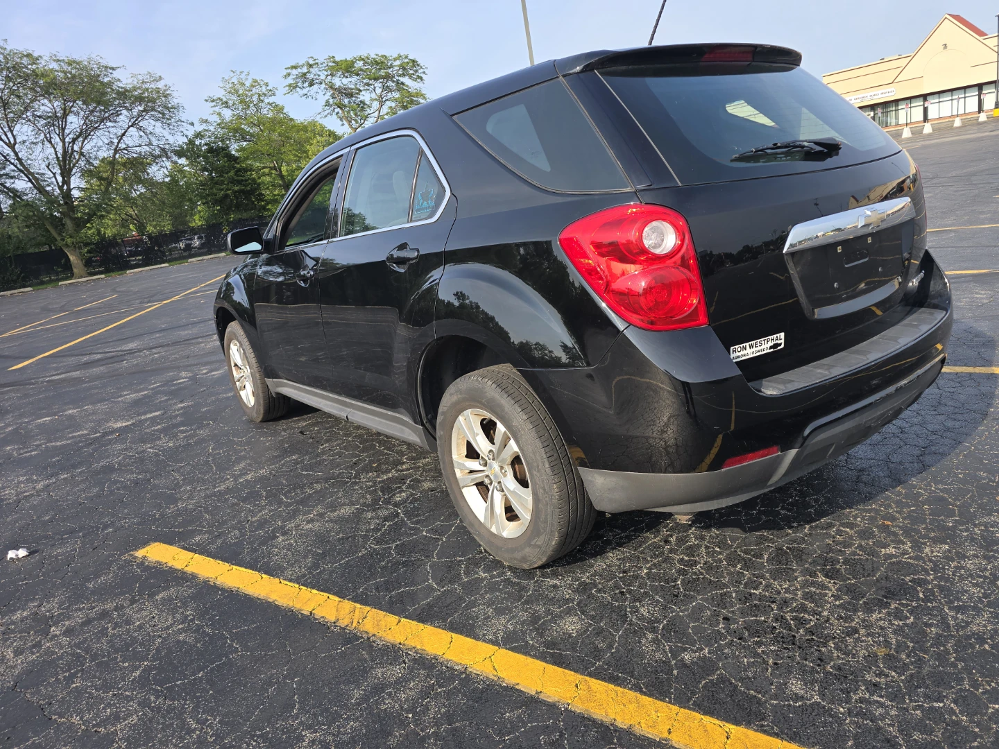 Black Chevrolet Equinox SUV