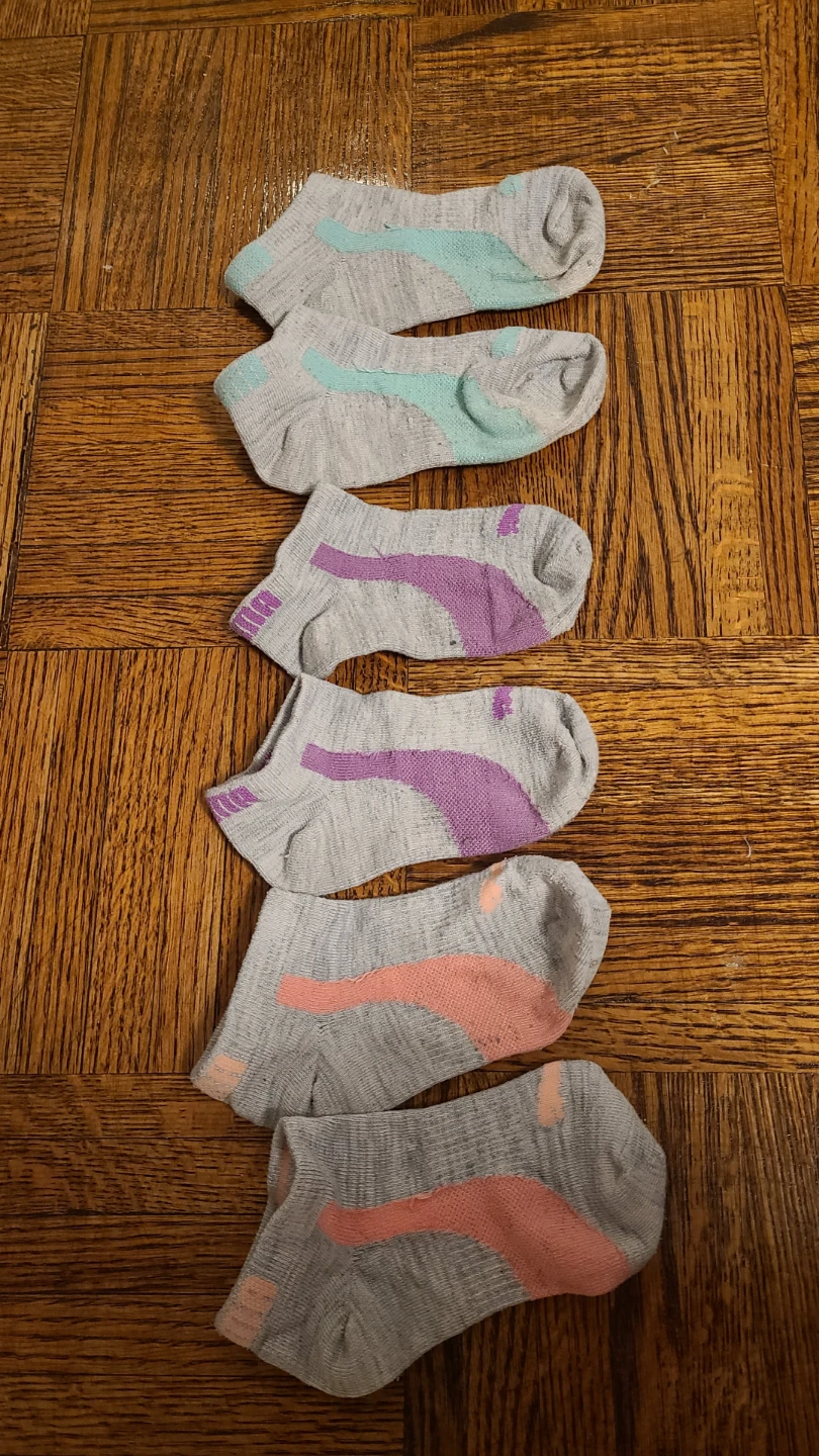 1- Puma No-Show Socks