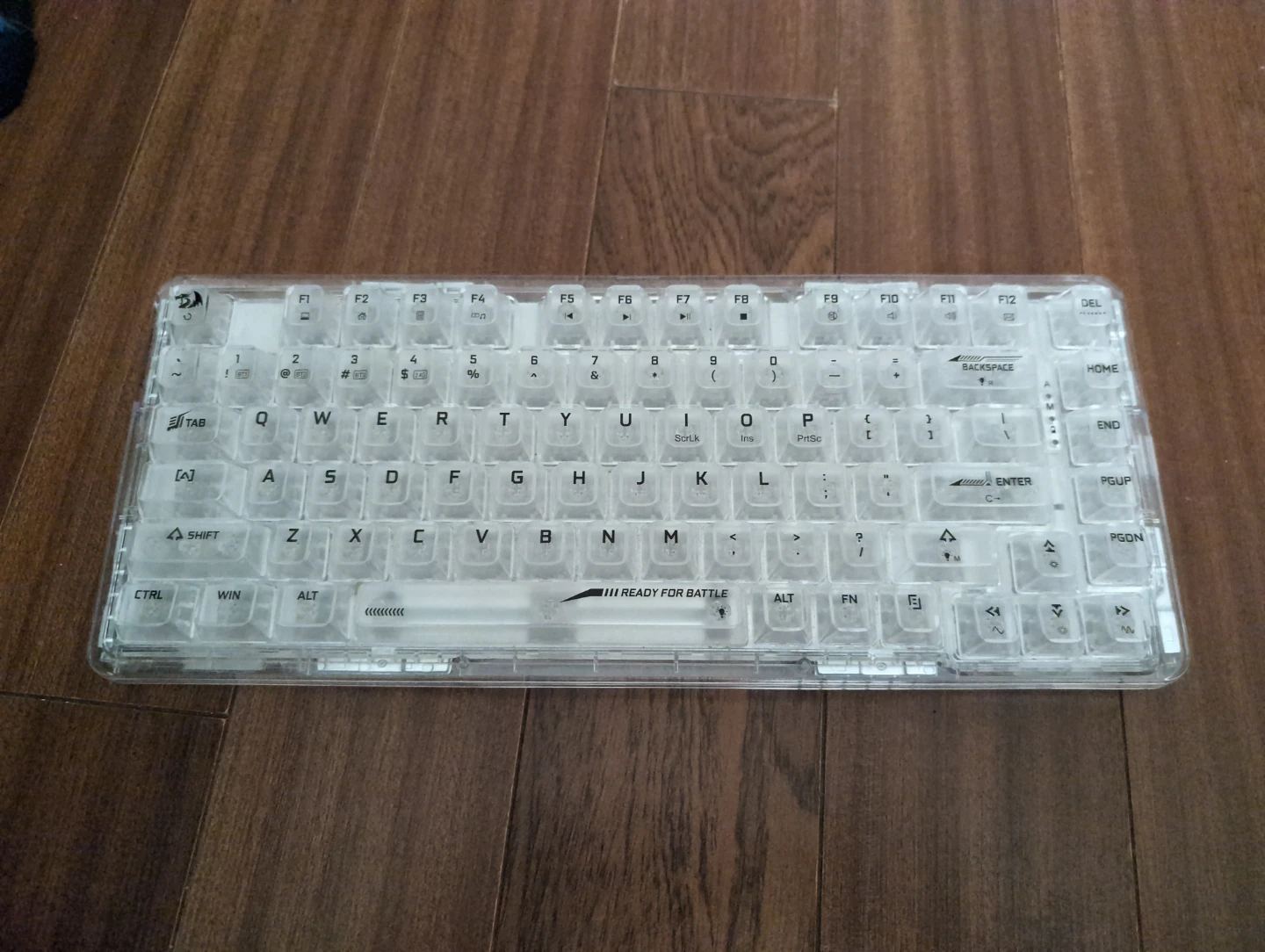 Redragon Elf Pro Mechanical Gaming Keyboard (Clear)