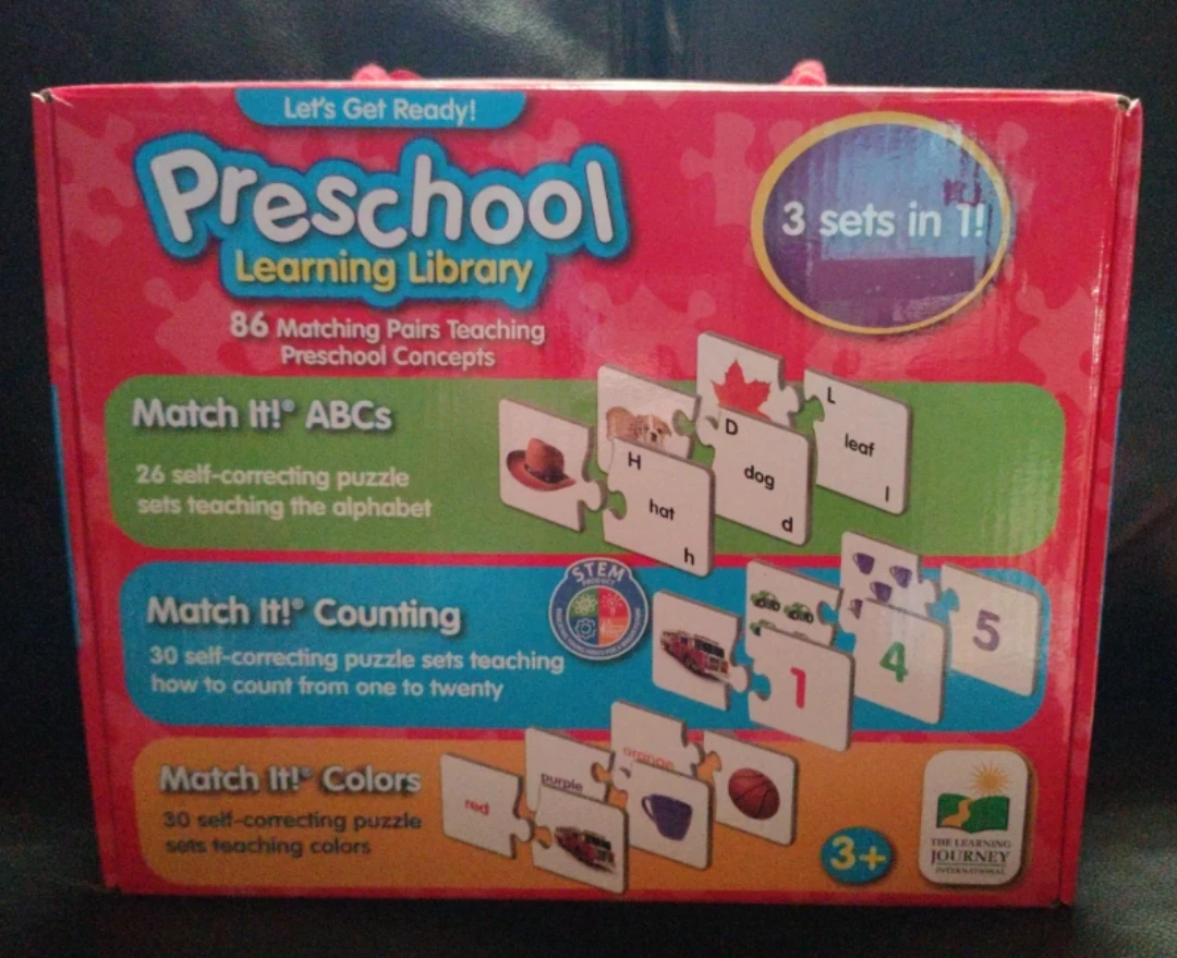 The Learning Journey Preschool Learning Library Puzzle Sets