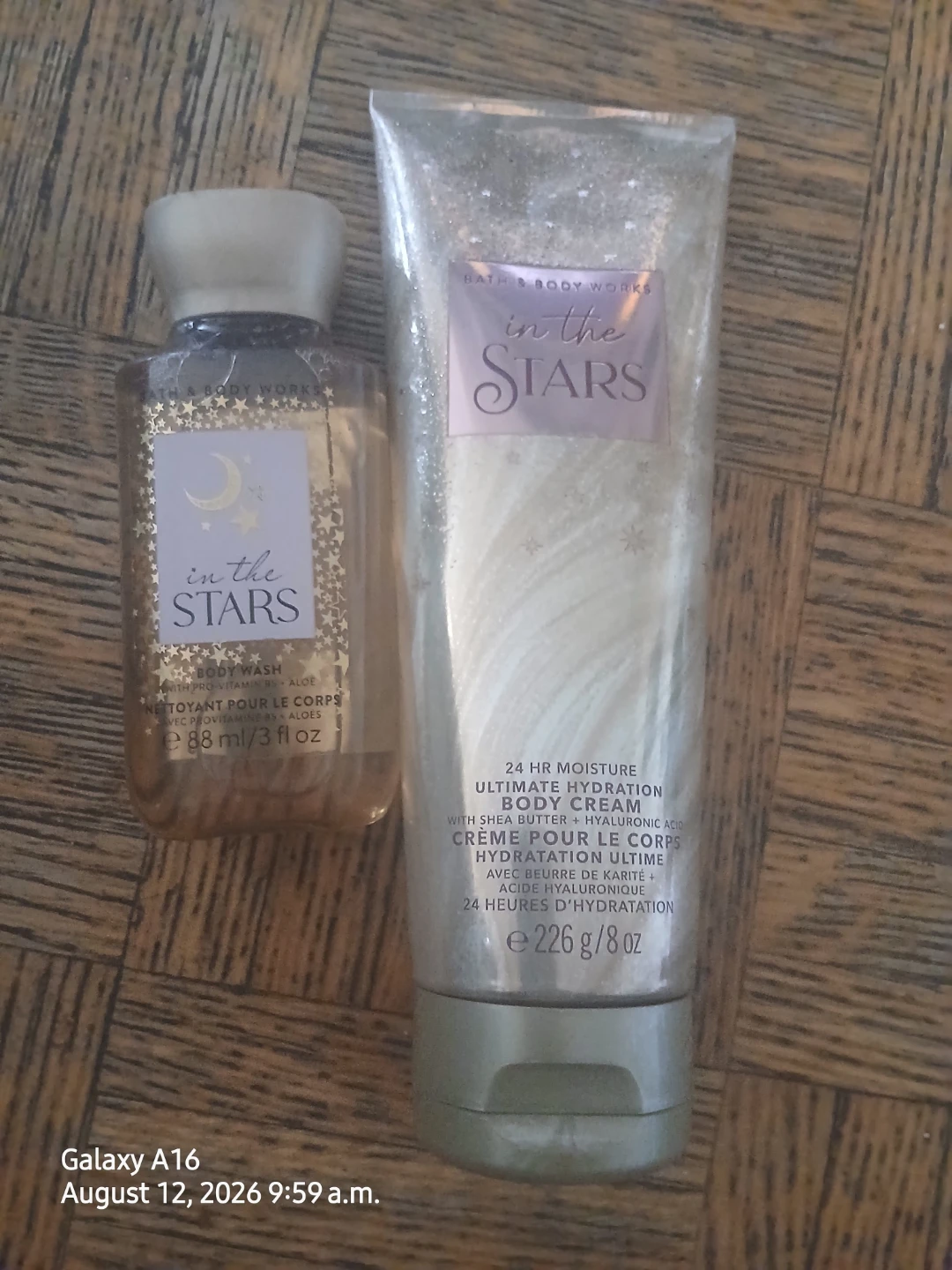 Bath & Body Works "In the Stars" Body Wash & Lotion Set
