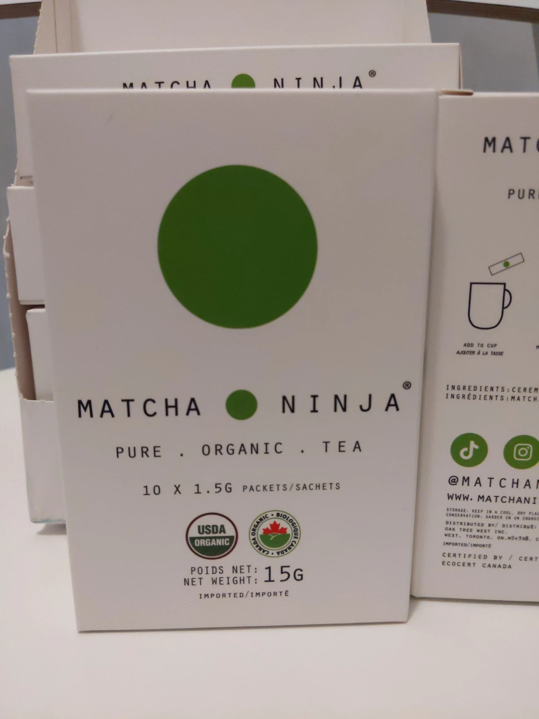 2 for $15  (reg.$28) NEW Organic Ceremonial Grade Matcha