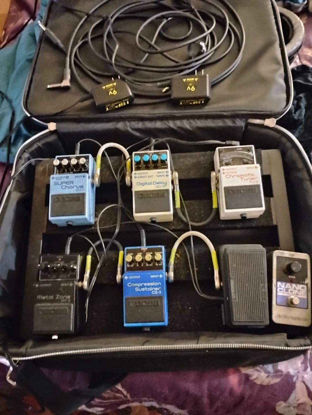 Pedalboard with case
