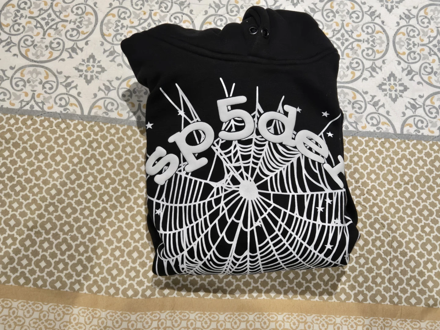 Sp5der OG Web Hoodie Black - photo 3
