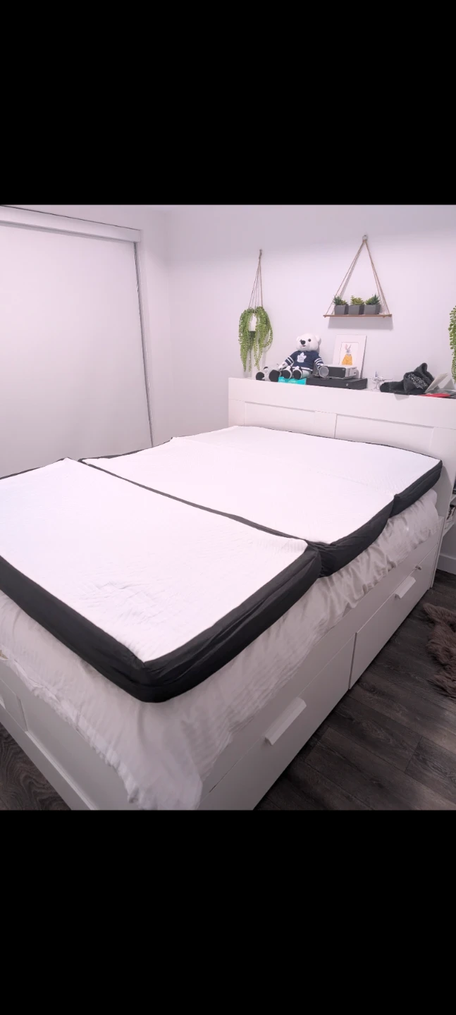 Foldable Mattress Full/Queen 6 Inch foam - photo 3