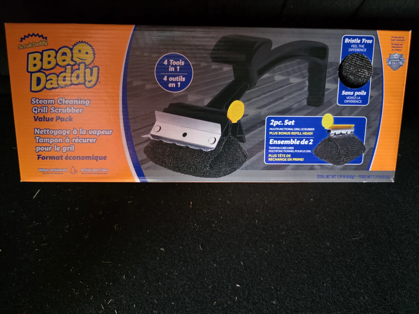 Scrub Daddy BBQ Daddy Steam Cleaning Grill Scrubber Value Pack