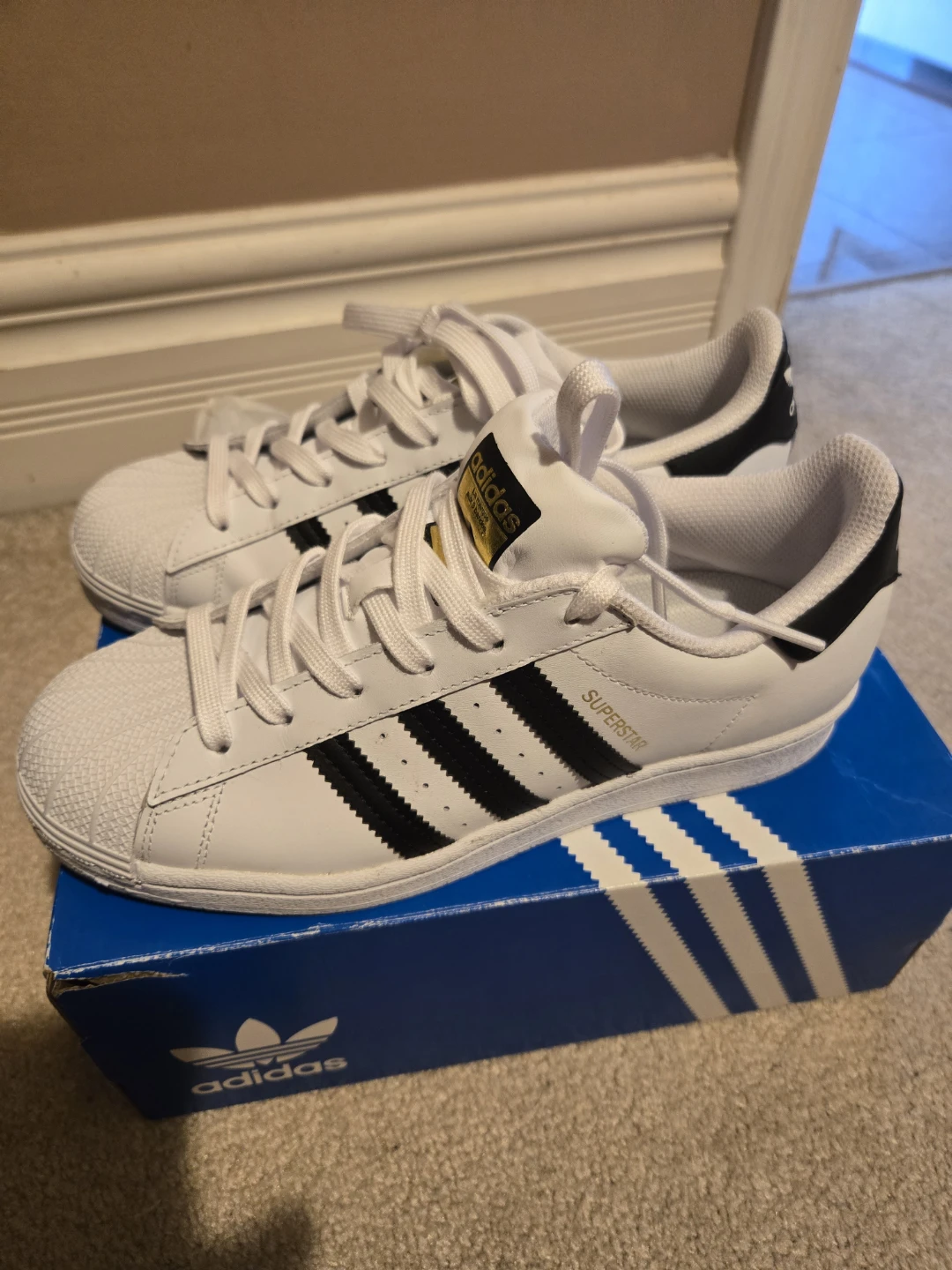 Adidas Superstar Sneakers - White/Black