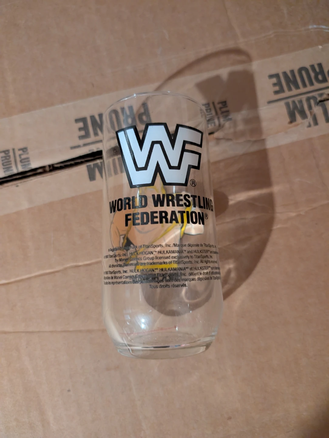 WWF/WWE Hulk Hogan Glass - photo 2