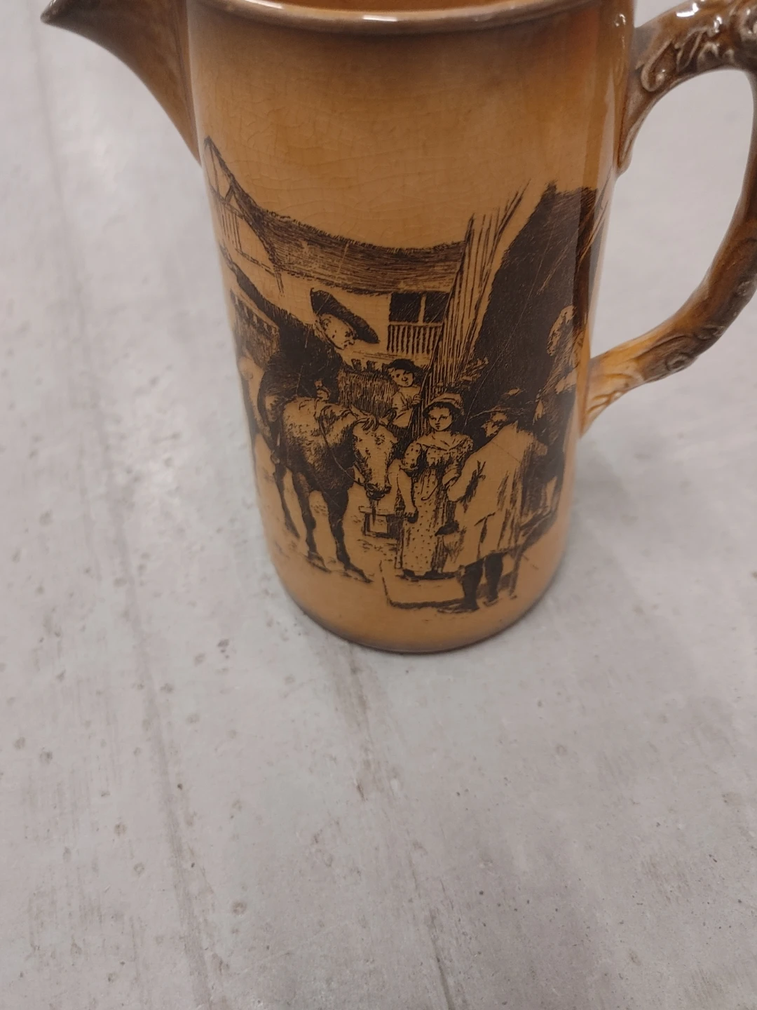 Vintage Coaching Ways Pitcher