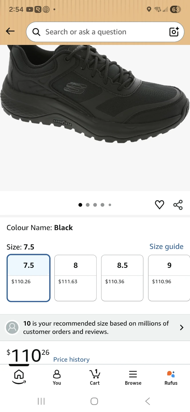 Skechers Men's Black Slip Resistant Work Shoes - photo 3