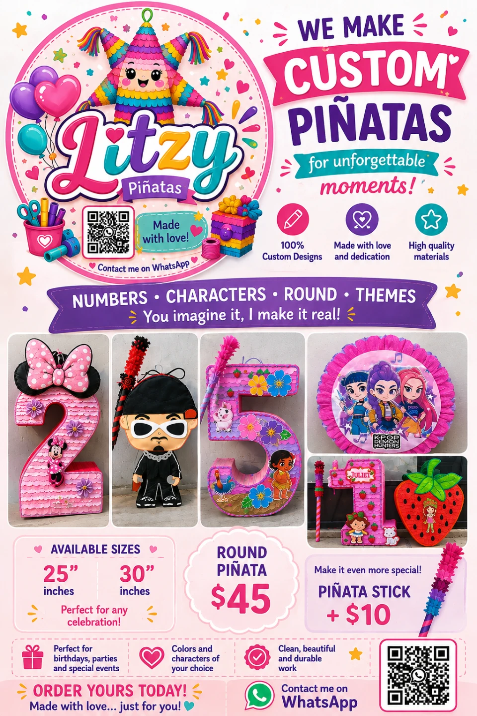 Piñatas Personalizadas