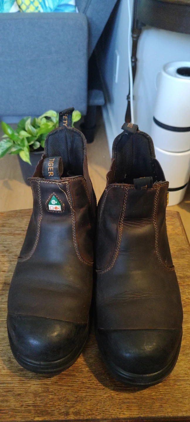 Tiger Safety Steel Toe Work Boots