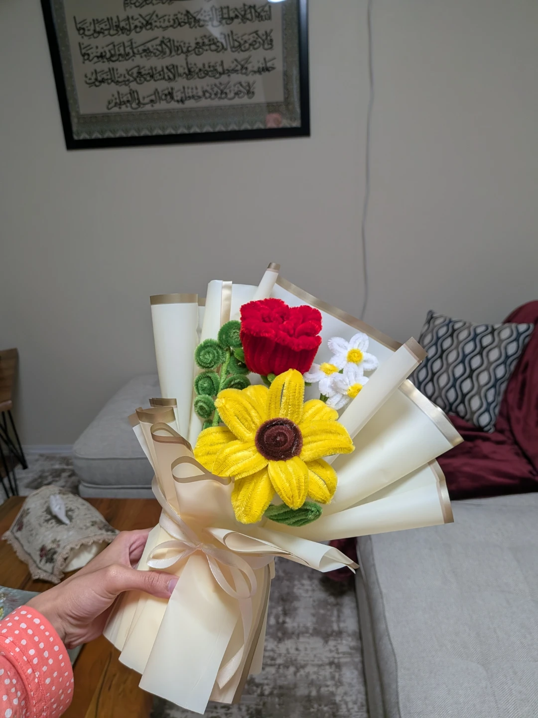 Nush customized handmade pipe cleaner Flower Bouquet - photo 4