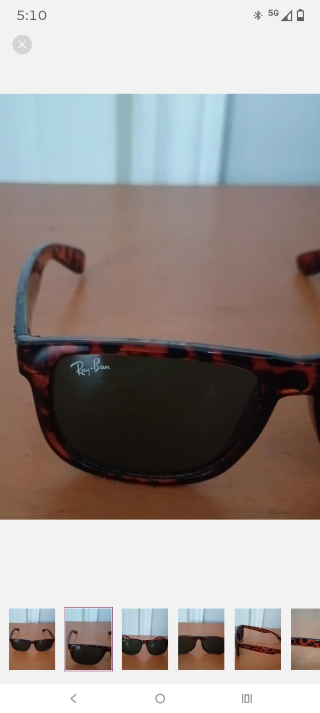 Ray Ban tortoise shell sunglasses - photo 2
